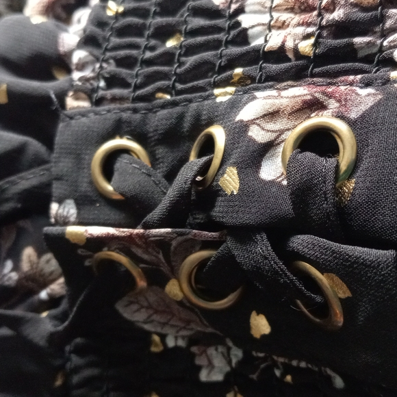 Bailey Blue Sz L, black Dress midi - Picture 7 of 8